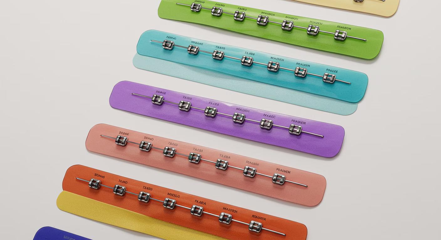 best braces colors