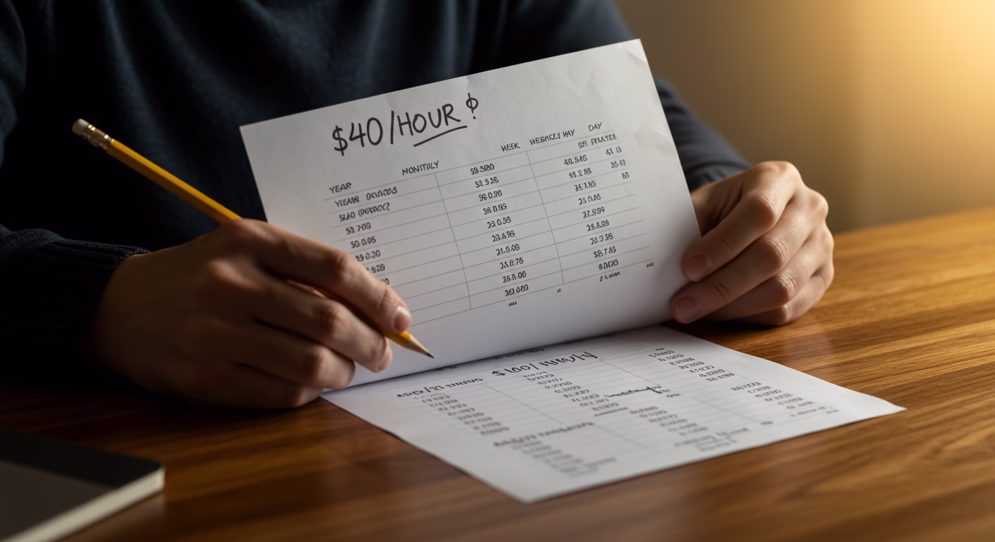 $40 an hour is how much a year