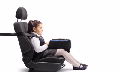 travel car seat with bag